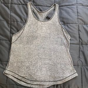 Lululemon Gray textured tank Size 4
